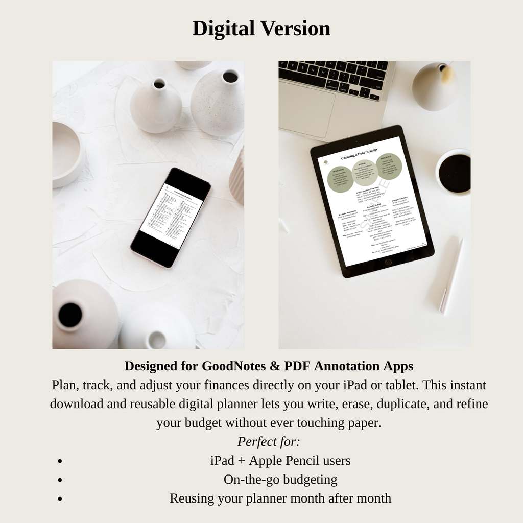 The Ledger Life Budget Planner