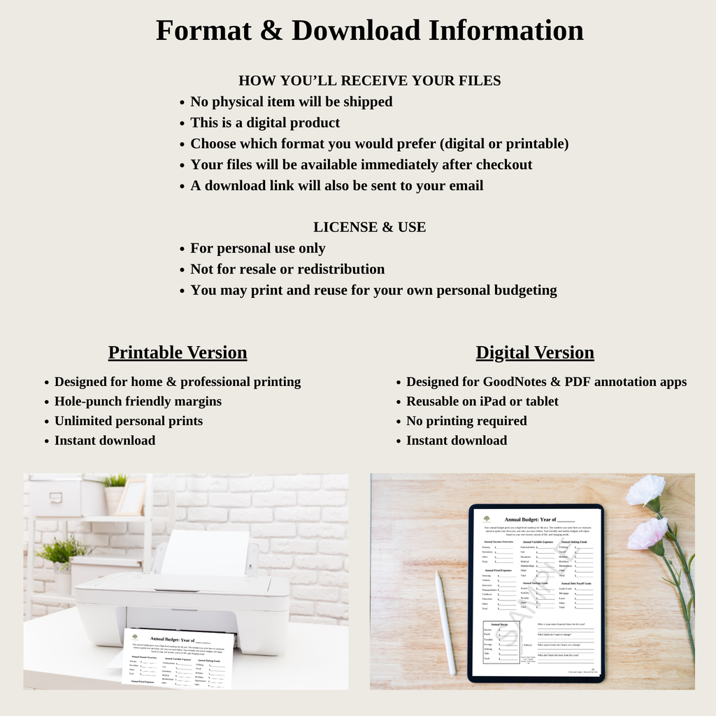 The Ledger Life Budget Planner
